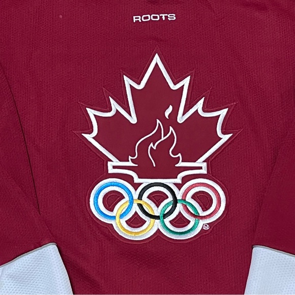 Vintage Roots Canada Olympic hockey Jersey Sydney 2000 - Picture 2 of 8